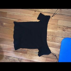 Off the shoulder top.